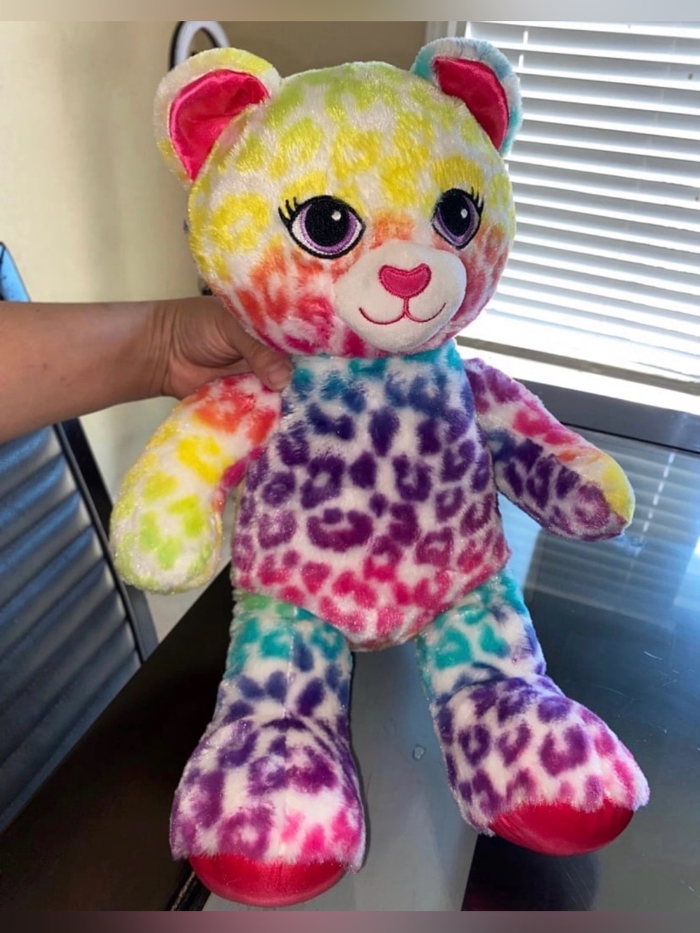 Build-A-Bear Rainbow Leopard